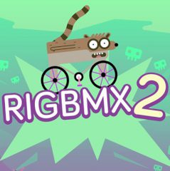 Игра Велоригби 2: Проклятый Кросс Игра Велоригби 2: Проклятый Кросс / Regular Show Rigbmx 2