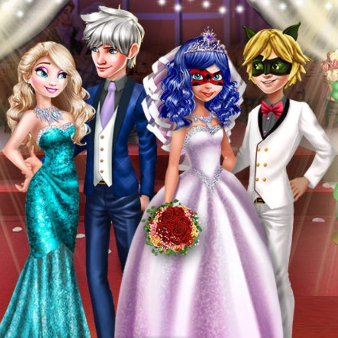 Игра Королевские Гости На Свадьбе Игра Королевские Гости На Свадьбе / Ladybug Wedding Royal Guests