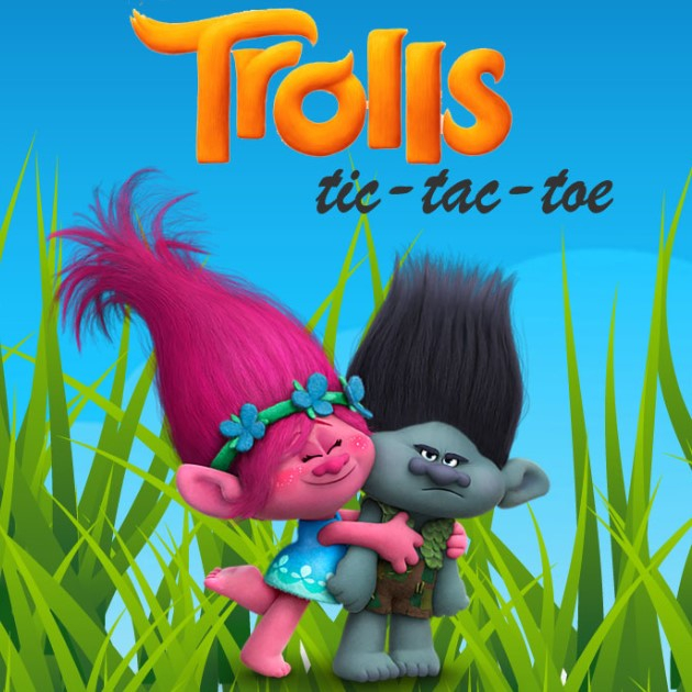 Игра Тролли: Крестики Нолики Игра Тролли: Крестики Нолики / Trolls Tictactoe
