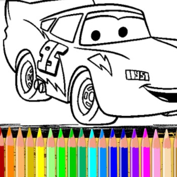 Автомобили Книжка-раскраска для детей: раскраски, рисование изображения 🚓🎨