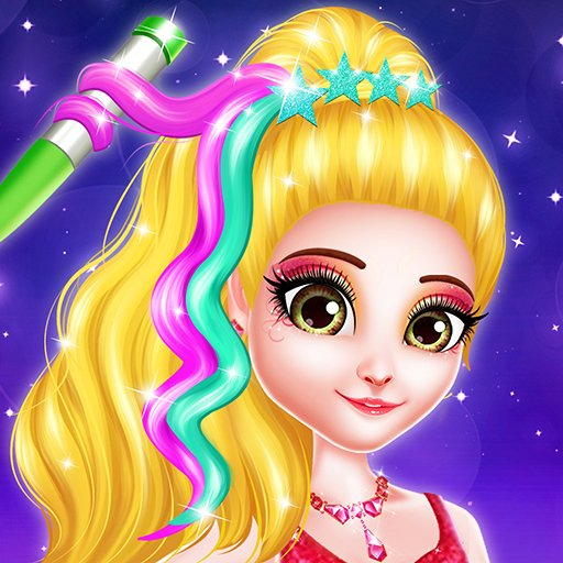 Игра Яркая Парикмахерская Игра Яркая Парикмахерская / Hair Saloon Color