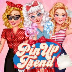 Игра Одевалки и Макияж: Пин - Ап Тренд Игра Одевалки и Макияж: Пин - Ап Тренд / Pin Up Trend