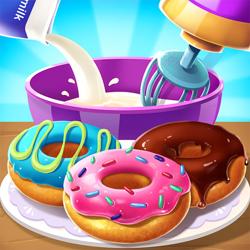 Игра Готовим Вкусные Сладкие Пончики Игра Готовим Вкусные Сладкие Пончики / Sweet Donut Maker Bakery