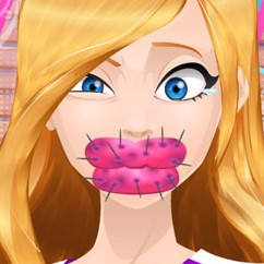 Игра Пластическая Операция на Губах Игра Пластическая Операция на Губах / Cute Lips Plastic Surgery