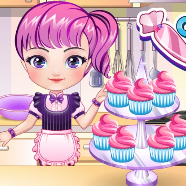 Игра Готовим Маленькие Кексы Игра Готовим Маленькие Кексы / Little Cupcake Maker