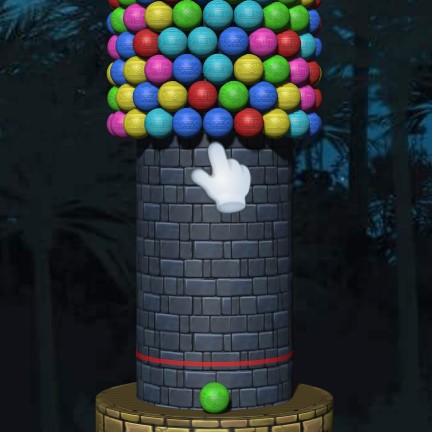 Башня с шарами