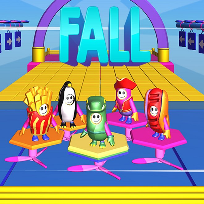 Игра Фолл Гайс и Фолл Герлс Игра Фолл Гайс и Фолл Герлс / Fall Guys & Fall Girls Knockdown