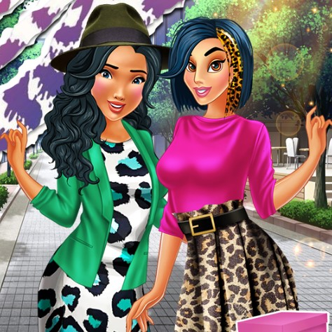 Игра Одержимость Животными Принтами Игра Одержимость Животными Принтами / Princesses Animal Prints Obsession