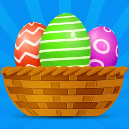 Игра Игры раскраски пасхальных яиц онлайн
