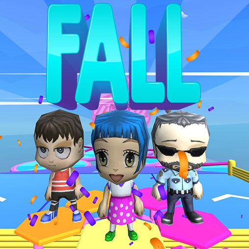 Игра Фолл Гайс и Фолл Герлс: Большая Гонка Игра Фолл Гайс и Фолл Герлс: Большая Гонка / Fall Guys And Girls Chibi Race Knockdown