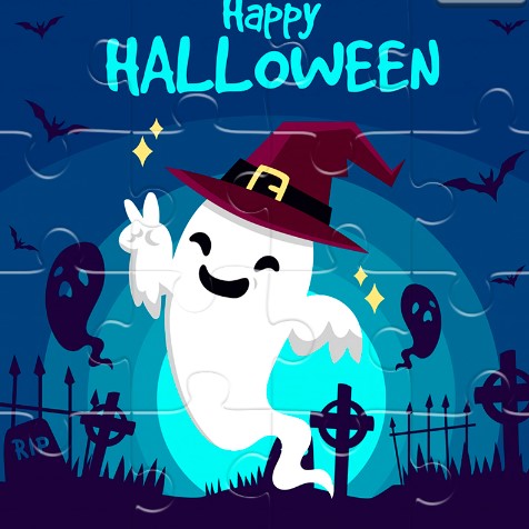 Игра Пазлы Хэллоуин для Детей Игра Пазлы Хэллоуин для Детей / Halloween Puzzle