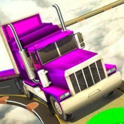 Игра Испытания для Дальнобойщиков 3Д Игра Испытания для Дальнобойщиков 3Д / 18 Wheeler Impossible Stunt