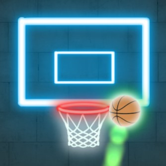 Игра Неон Баскетбол Игра Неон Баскетбол / Swipe Basketball Neon