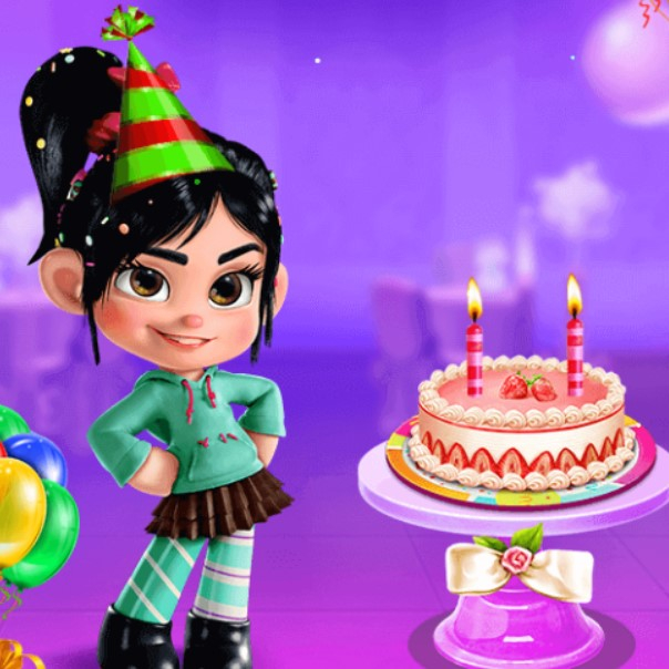 Игра День Рождения Ванилопы Игра День Рождения Ванилопы / Vanellope's Birthday Party Photo