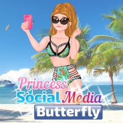 Игра Анна в Социальных Сетях Игра Анна в Социальных Сетях / Princess Social Media Butterfly