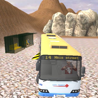 Игра Водитель Туристического Автобуса 3D Игра Водитель Туристического Автобуса 3D / Offroad Tourist Bus Driver 3D