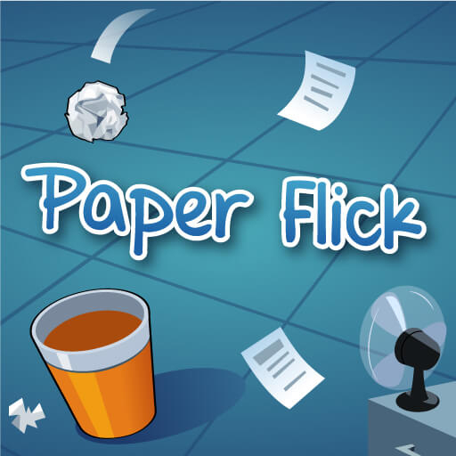 Игра Бросок Бумажки Игра Бросок Бумажки / Paper Flick