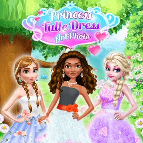 Игра Принцесса Арт Платье Игра Принцесса Арт Платье / Princess Tulle Dress Art Photo