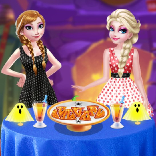 Игра Приготовь Хеллоуинский Ужин Игра Приготовь Хеллоуинский Ужин / Elsa DIV Halloween Food