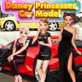 Принцессы Диснея: Модели На Автомобильный Показ