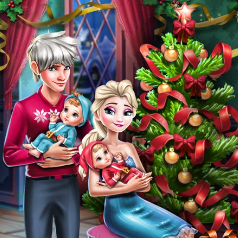 Игра Семья Эльзы на Рождество Игра Семья Эльзы на Рождество / Elsa Family Christmas