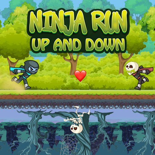 Игра Ниндзя: Бег Вверх и Вниз Игра Ниндзя: Бег Вверх и Вниз / Ninja Run Up and Down