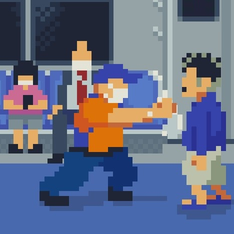 Игра Боец Метро Игра Боец Метро / Subway Fighter