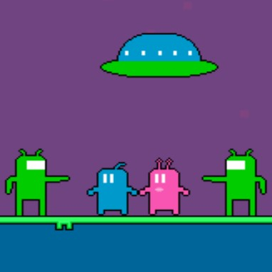 Игра Супер Синий Пришелец на Планете Игра Супер Синий Пришелец на Планете / Super Blue Boy Planet