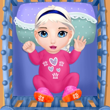 Игра Малышка Эльза: Фотоальбом Игра Малышка Эльза: Фотоальбом / Elsa Photo Album of Growth