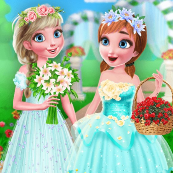 Игра Холодные Сестры: Цветочницы Игра Холодные Сестры: Цветочницы / Frozen Sister Flower Girls