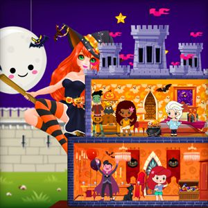 Игра Праздничный Замок Принцессы к Хэллоуину Игра Праздничный Замок Принцессы к Хэллоуину / Halloween Princess Holiday Castle