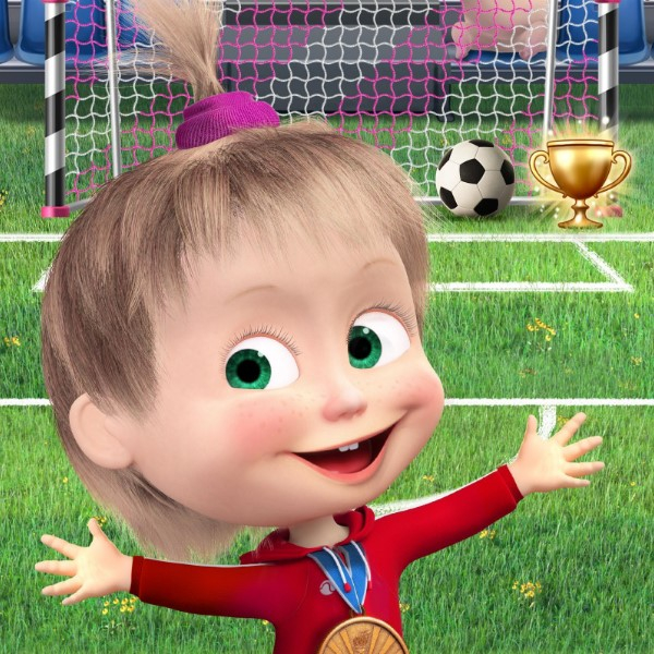 Игра Маша и Медведь: Футбол Игра Маша и Медведь: Футбол / Masha and the Bear Footbal