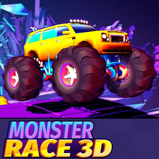 Игра Монстр Гонки 3Д на Двоих Игра Монстр Гонки 3Д на Двоих / Monster Race 3D