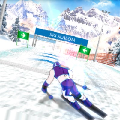 Игра Лыжный Слалом Игра Лыжный Слалом / Ski Slalom