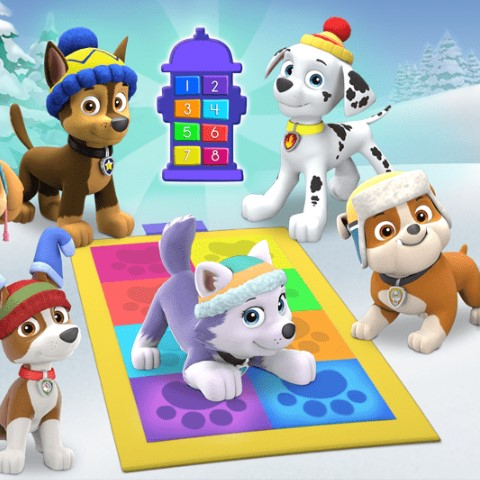 Игра Тяф Тяф Буги Математика Игра Тяф Тяф Буги Математика / Paw Patrol Snow Day Math Moves