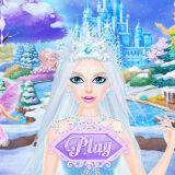 Игра Салон Принцессы: Замороженная Вечеринка