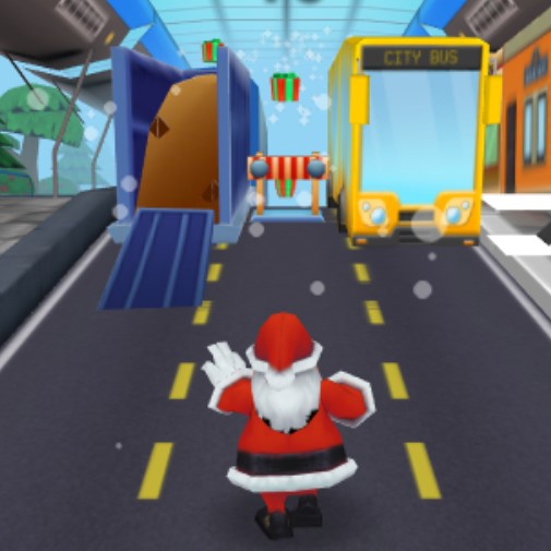 Игра Новогодний Бег Санта Клауса Игра Новогодний Бег Санта Клауса / Santa Run