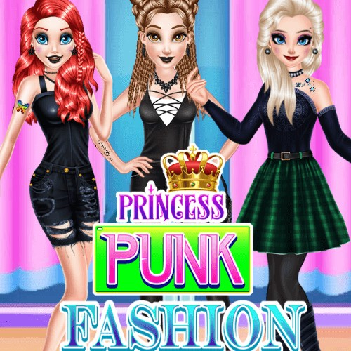 Игра Панк-Мода Принцесс Игра Панк-Мода Принцесс / Princess Punk Fashion