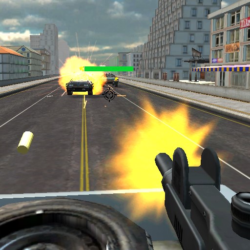 Игра Стрелок на Машине: Побег Игра Стрелок на Машине: Побег / Gunner Escape Shootout