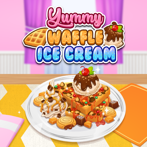 Игра Вкусное Вафельное Мороженое Игра Вкусное Вафельное Мороженое / Yummy Waffle Ice Cream