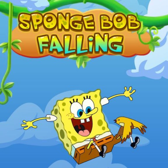 Игра Падение Губки Боба Игра Падение Губки Боба / Sponge Bob Falling