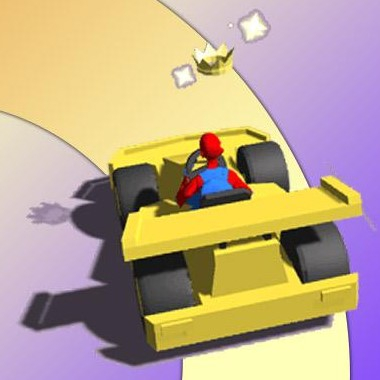 Игра Скользкая Автомобильная Гонка Игра Скользкая Автомобильная Гонка / Gliding Car Race