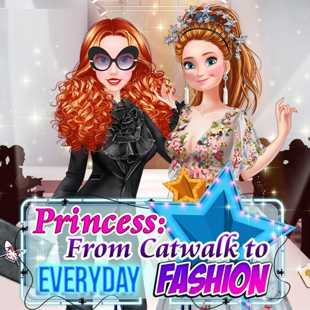 Игра От Подиума к Повседневной Моде Игра От Подиума к Повседневной Моде / Princesses From Catwalk to Everyday Fashion
