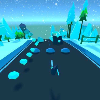 Игра Забег Пингвина Игра Забег Пингвина / Pengu Dash