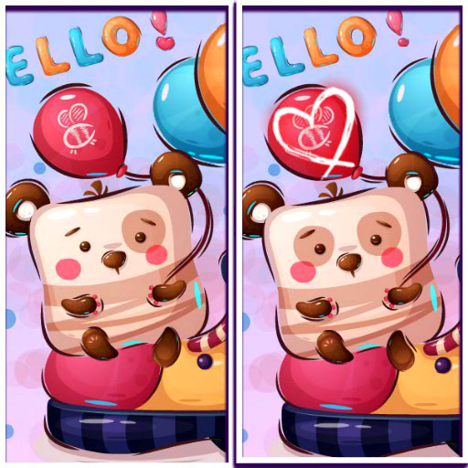 Игра Валентинка: 5 Различий Игра Валентинка: 5 Различий / Valentine 5 Diffs