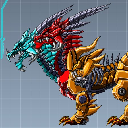Игра Двуглавый Робот Предводитель Игра Двуглавый Робот Предводитель / Addict Headed Dragon