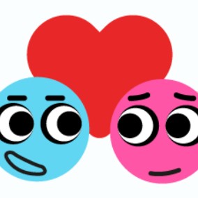Игра Влюбленные Шарики Игра Влюбленные Шарики / Pin Love Balls