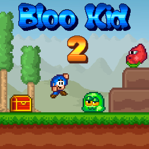 Игра Блу Кид 2 Игра Блу Кид 2 / Bloo Kid 2