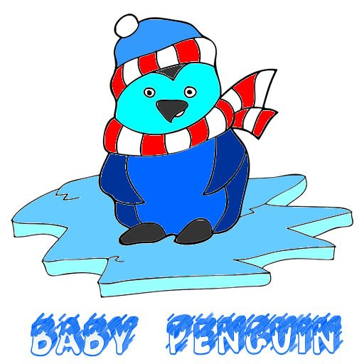 Игра Детские Раскраски: Пингвины Игра Детские Раскраски: Пингвины / Baby Penguin Coloring