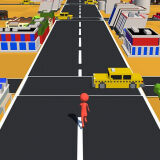 Игра Веселые Дорожные Гонки 3D